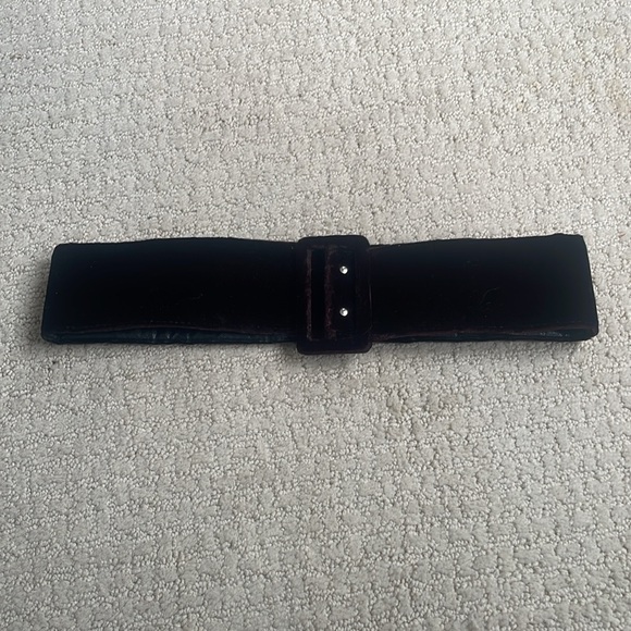 🔥 STUNNING VELVET BELT WITH RHINESTONES 🔥 - Picture 7 of 11